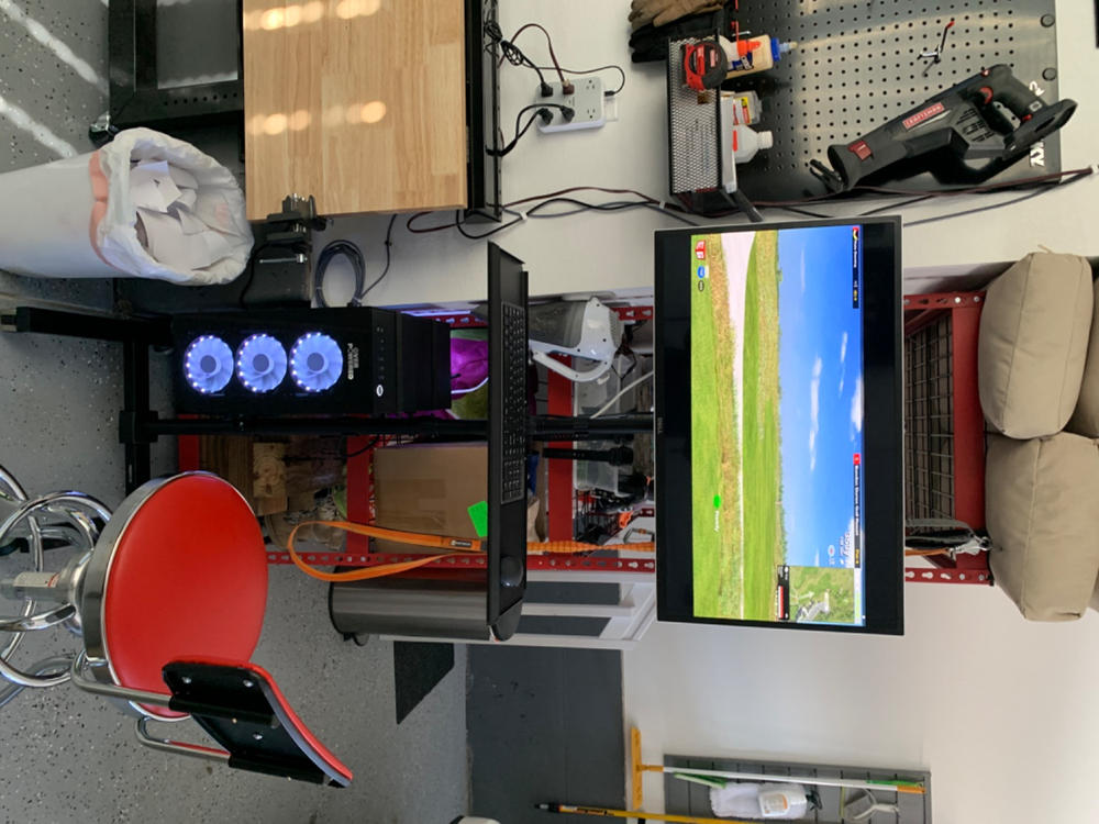 SkyTrak SIG10 Golf Simulator Package - Customer Photo From Nate Deming
