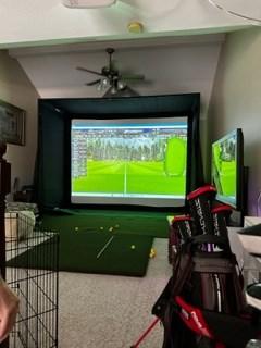 SkyTrak SIG10 Golf Simulator Package - Customer Photo From John Daleo