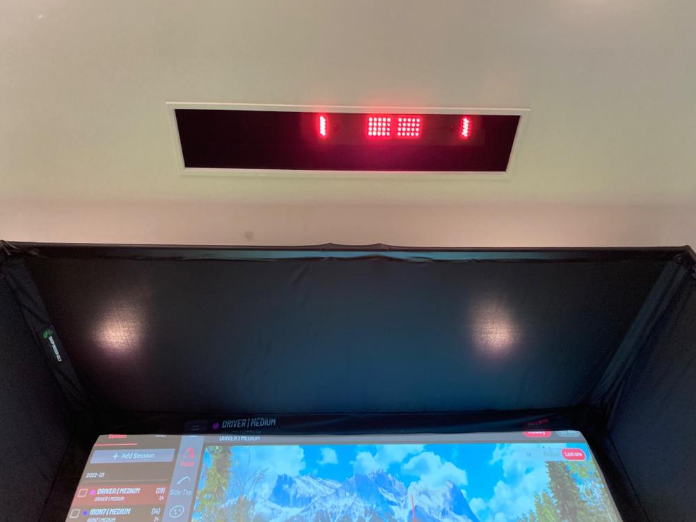 Uneekor EYE XO Launch Monitor - Customer Photo From Matthew Lauria