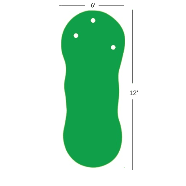 Big Moss The General V2 Putting Green & Chipping Mat Putting Green Big Moss 