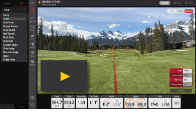 EYE XO View Golf Software