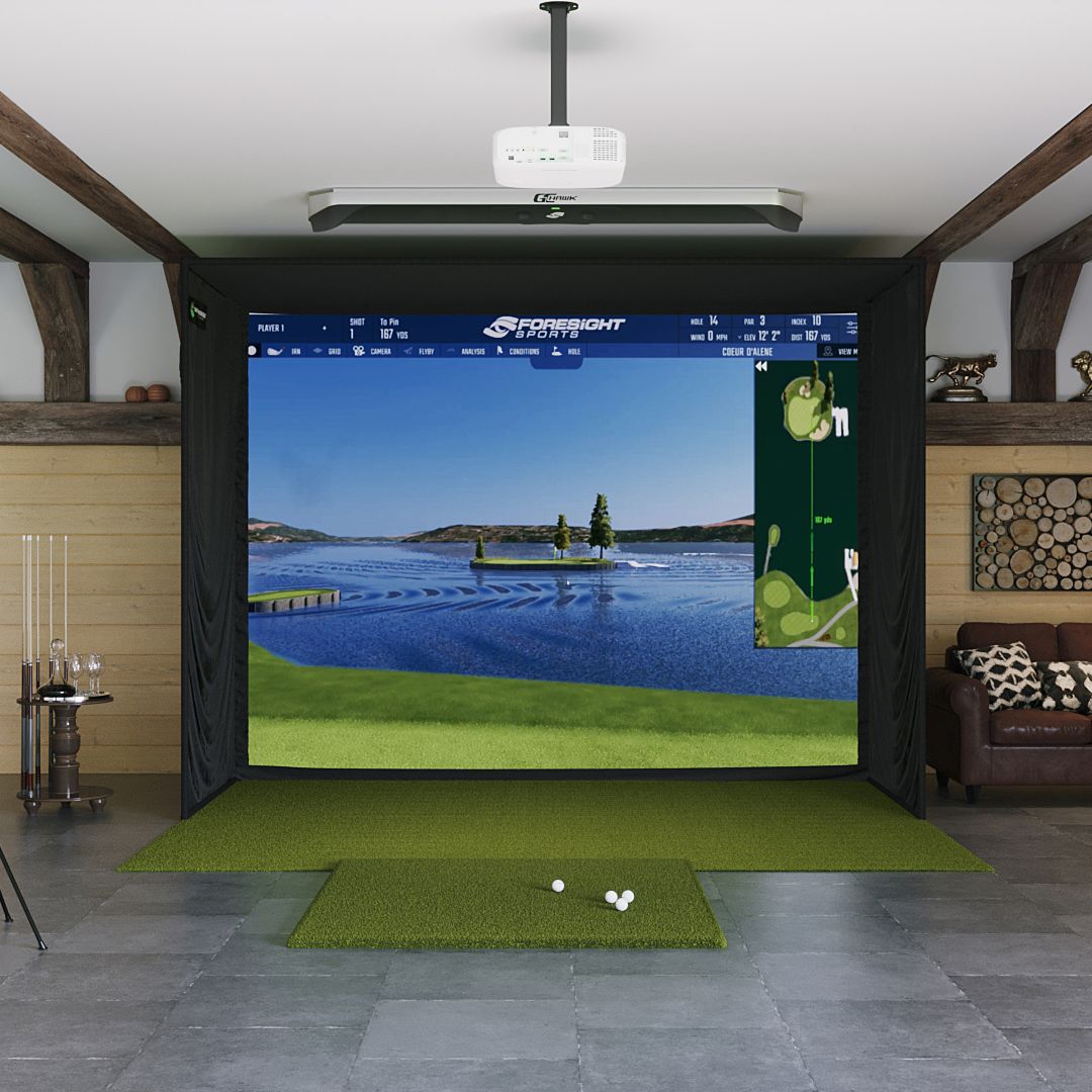 Foresight Sports GCHawk SIG12 Golf Simulator Golf Simulator Foresight Sports 5'x5' None 