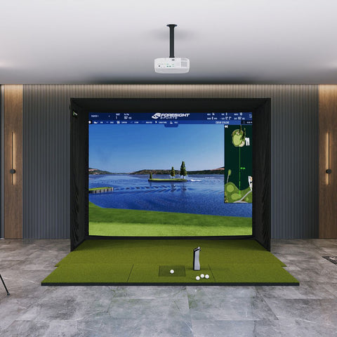 Foresight Sports GCQuad SIG10 Golf Simulator Golf Simulator Foresight Sports SIGPRO 4' x 10' None 