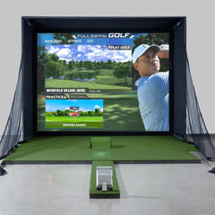 FULL SWING KIT Studio 10 with gaming PC and projector floor mount enclosure
