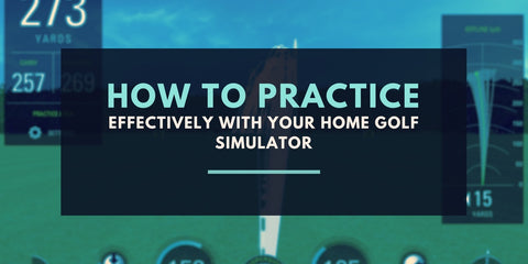 home golf simulator practice