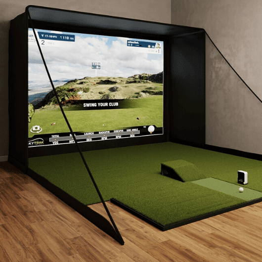 SIG12 Golf Simulator Enclosure Golf Simulator Enclosure Shop Indoor Golf 
