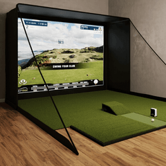 SIG12 Golf Simulator Enclosure Golf Simulator Enclosure Shop Indoor Golf 