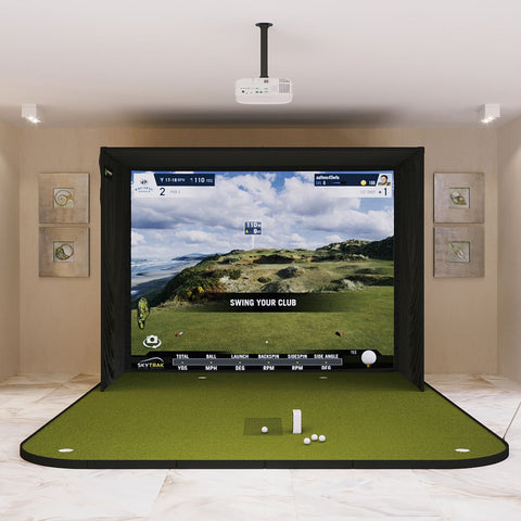 SkyTrak SIG10 Golf Simulator Package Golf Simulator SkyTrak SIG10 Golf Simulator Flooring None